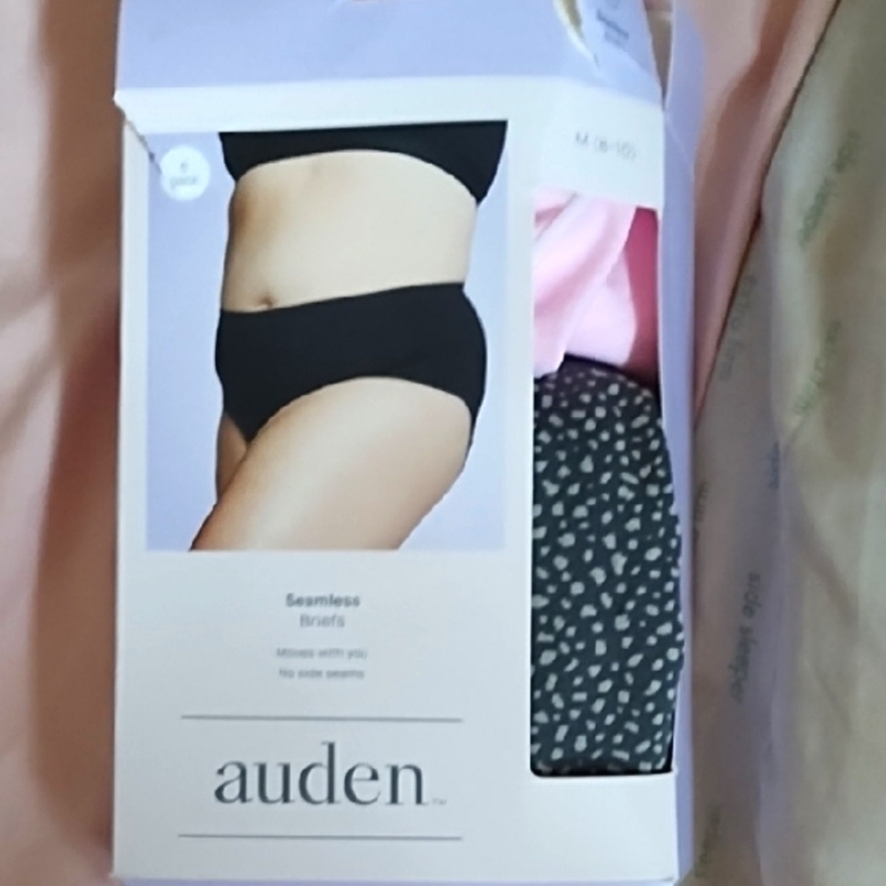 Auden Black Seamless Briefs